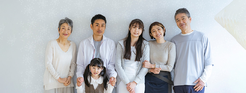 �Ƒ��̏W���ʐ^